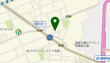 せんたくひつじ十三店の地図画像