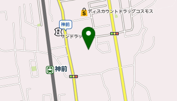 せんたくひつじ 神前店の地図画像