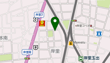 せんたくウサギ岸里店の地図画像