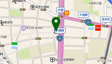 コインランドリーCOCOの地図画像