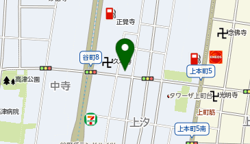 メゾンデセボン谷町店の地図画像