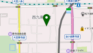 西九条コインランドリーの地図画像