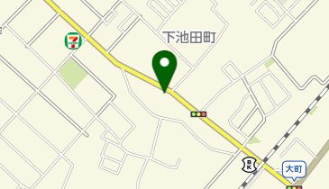せんたくウサギ 下池田店の地図画像