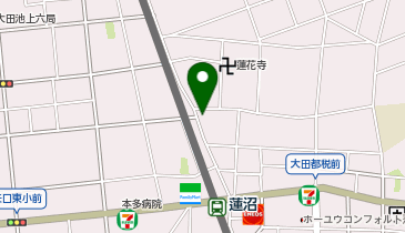 コインランドリー 永吉の森の地図画像