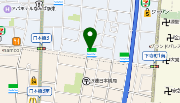 せんたくパンダ 日本橋店の地図画像