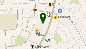 せんたくウサギ 高根沢店の地図画像