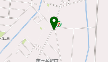 コインランドリー 雨ケ谷店の地図画像