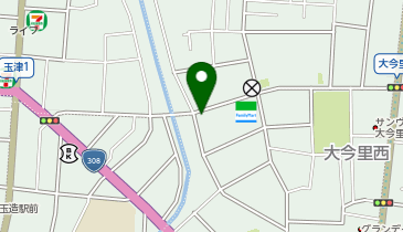 コインランドリー 猫にコインの地図画像