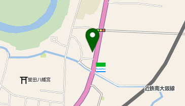 大型コインランドリー羽曳野店の地図画像