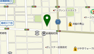 せんたくウサギ 前橋南町店の地図画像