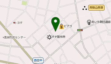 せんたくウサギ 清須長堀店の地図画像