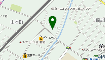 せんたくウサギ海山店の地図画像