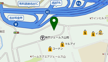 せんたくひつじ ジェームス山 店の地図画像