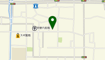 コインランドリー ミカの地図画像