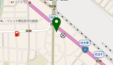 ピカランコインランドリー杭全店の地図画像