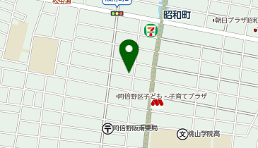 Laundry J 阿倍野阪南町店の地図画像