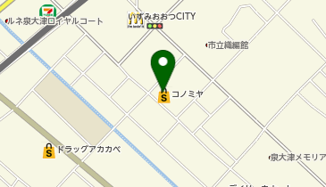 コインランドリーWash radiant(ラディアント)の地図画像