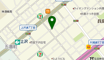 ベエルランドリーの地図画像