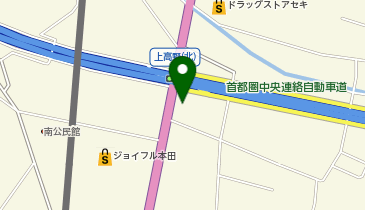 七輪焼肉 安安 幸手店の地図画像