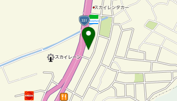 七輪焼肉 安安 小禄バイパス店の地図画像