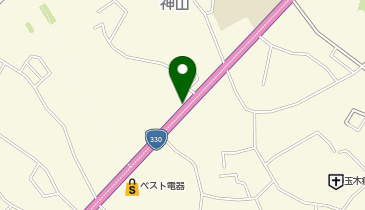 七輪焼肉 安安 宜野湾店の地図画像