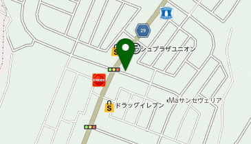 七輪焼肉 安安 中城店の地図画像