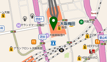 成城石井 梅田店の地図画像