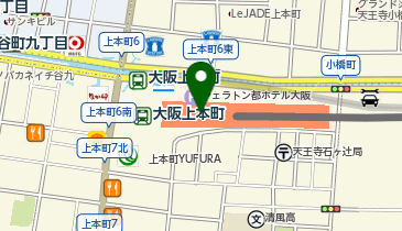 成城石井 上本町店の地図画像