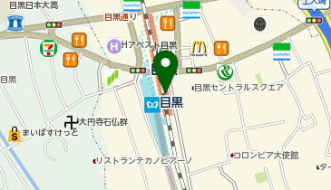 成城石井 アトレ目黒2店の地図画像