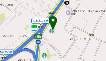 成城石井 赤坂アークヒルズ店の地図画像