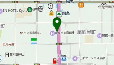 成城石井 四条烏丸店の地図画像