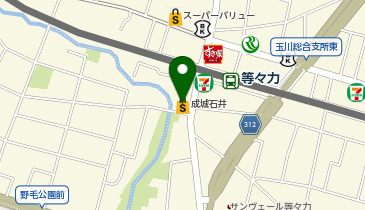 成城石井 等々力店の地図画像