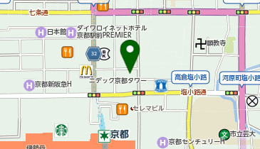 成城石井 コトチカ京都店の地図画像