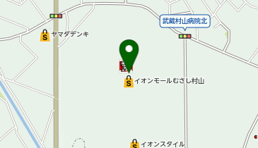成城石井 イオンモールむさし村山店の地図画像