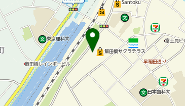 成城石井 飯田橋サクラテラス店の地図画像