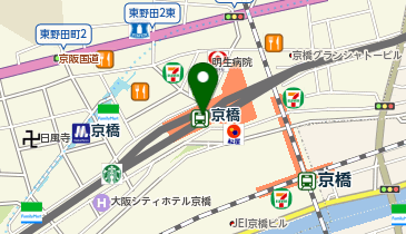 成城石井 京阪モール京橋店の地図画像