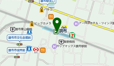 成城石井 トリエ京王調布店の地図画像