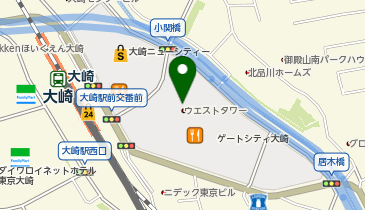 成城石井 ゲートシティ大崎店の地図画像