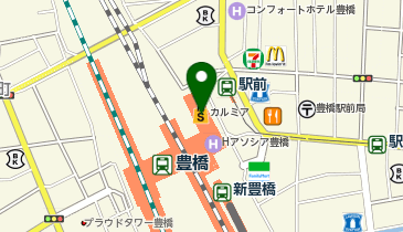 成城石井 豊橋カルミア店の地図画像