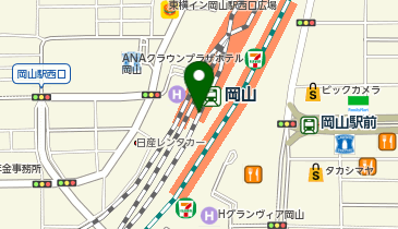 成城石井 さんすて岡山店の地図画像