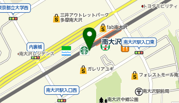 成城石井 フレンテ南大沢店の地図画像