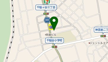 成城石井 千駄ケ谷店の地図画像