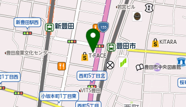 成城石井 豊田T-FACE店の地図画像