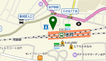 成城石井 水戸エクセル店の地図画像