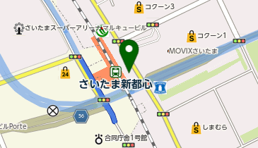 成城石井 ekismさいたま新都心店の地図画像