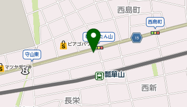 城南コベッツ 守山瓢箪山教室の地図画像