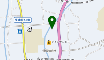 ザグザグ東城店の地図画像