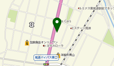 ザグザグ尾道高須店の地図画像