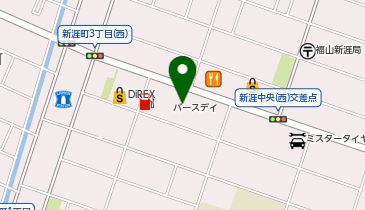 ザグザグ新涯店の地図画像