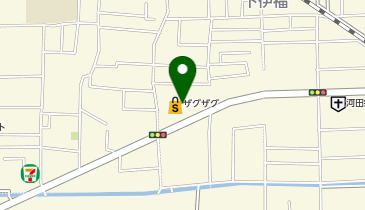 ザグザグ下伊福店の地図画像